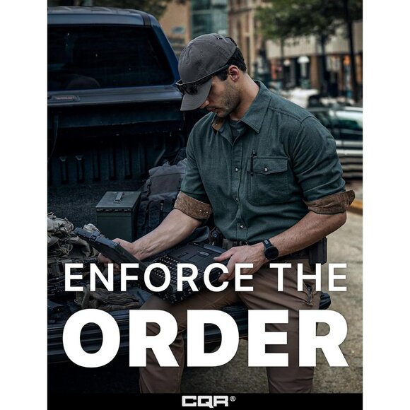 Mens Green Cotton Flannel Shirt Long Sleeve Brushed Soft Casual Outdoor Plaid - Picture 5 of 9